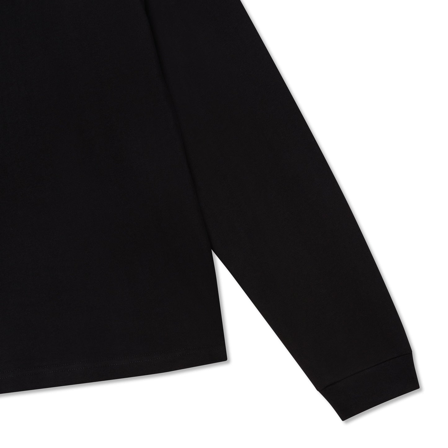 300 GSM 'Black' Long Sleeve Tee