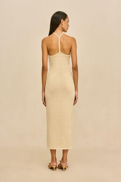 VALMA KNIT DRESS - BEACH