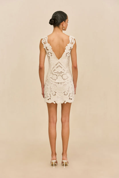 FIRA DRESS - OFF WHITE