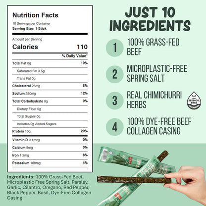 Chimichurri Beef Meat Sticks